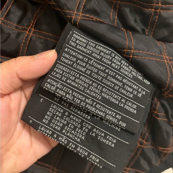 Harley Davidson Jacket Ladies Womens Size Medium Black Quilted/Nylon - Picture 16 of 16